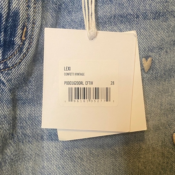 Pistola Lexi Jeans Confetti Vintage Women's Jeans - Blue - Picture 9 of 11